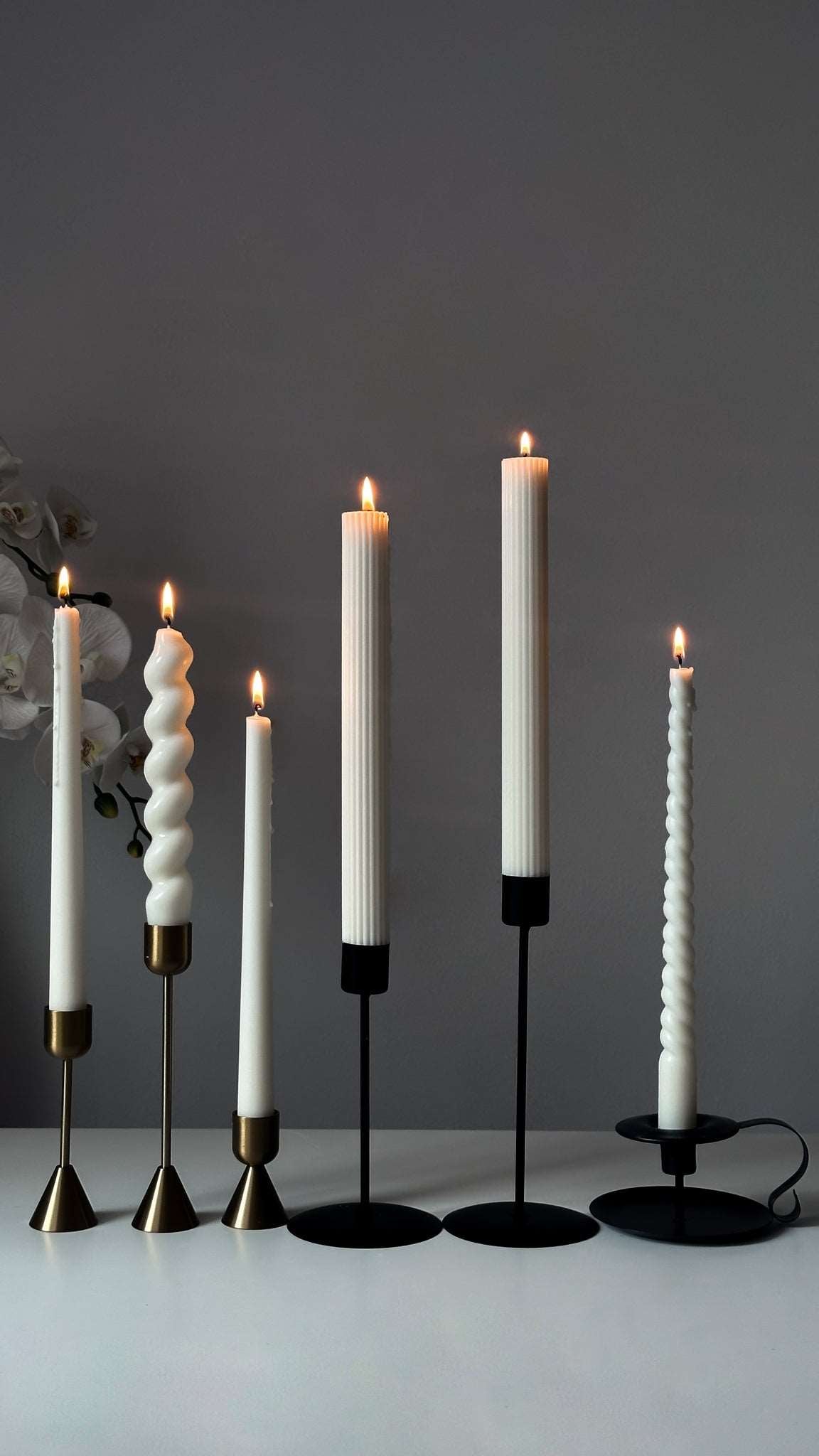 Black Candlesticks